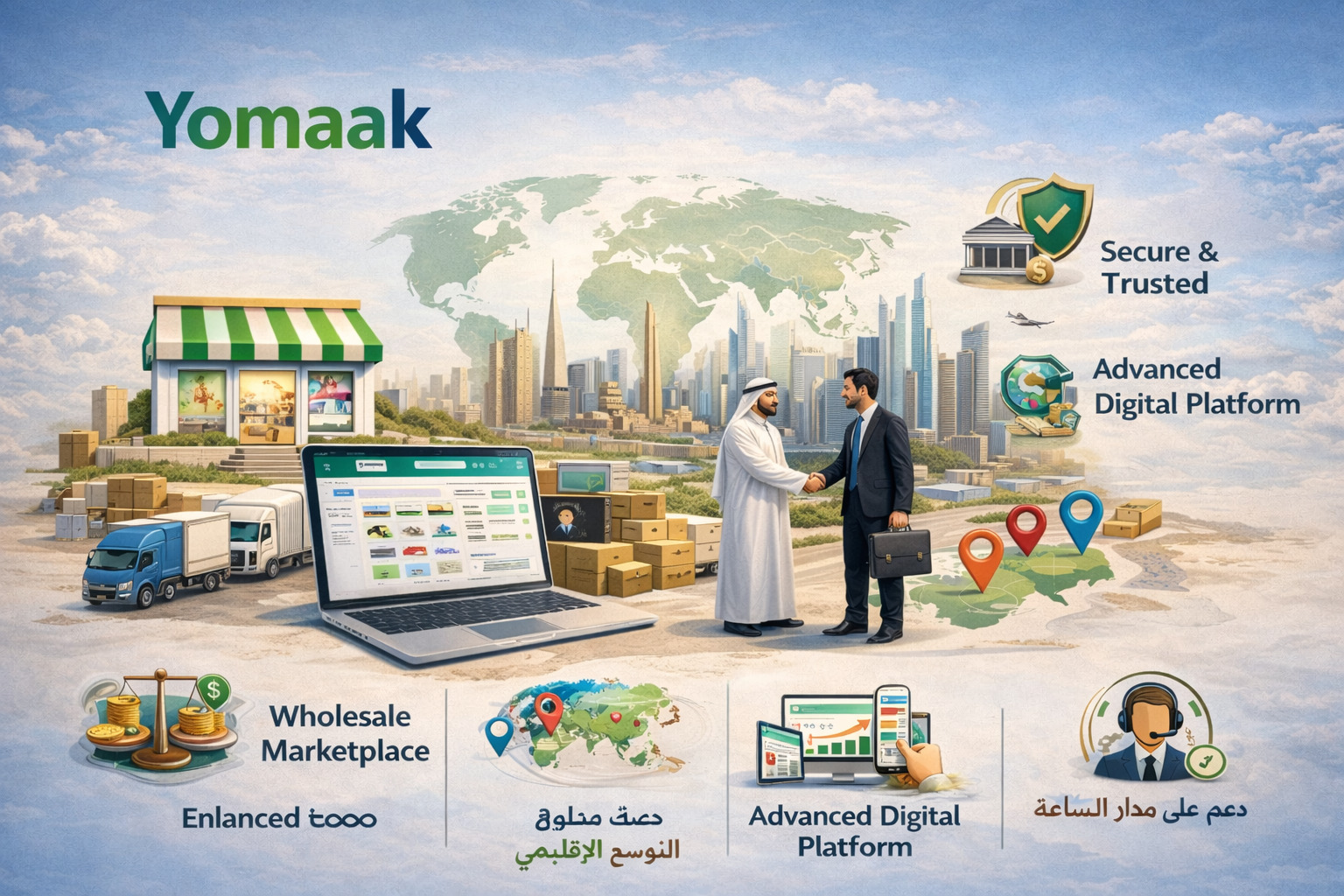 يومك والتحول الرقمي لقطاع B2B في المملكة العربية السعودية